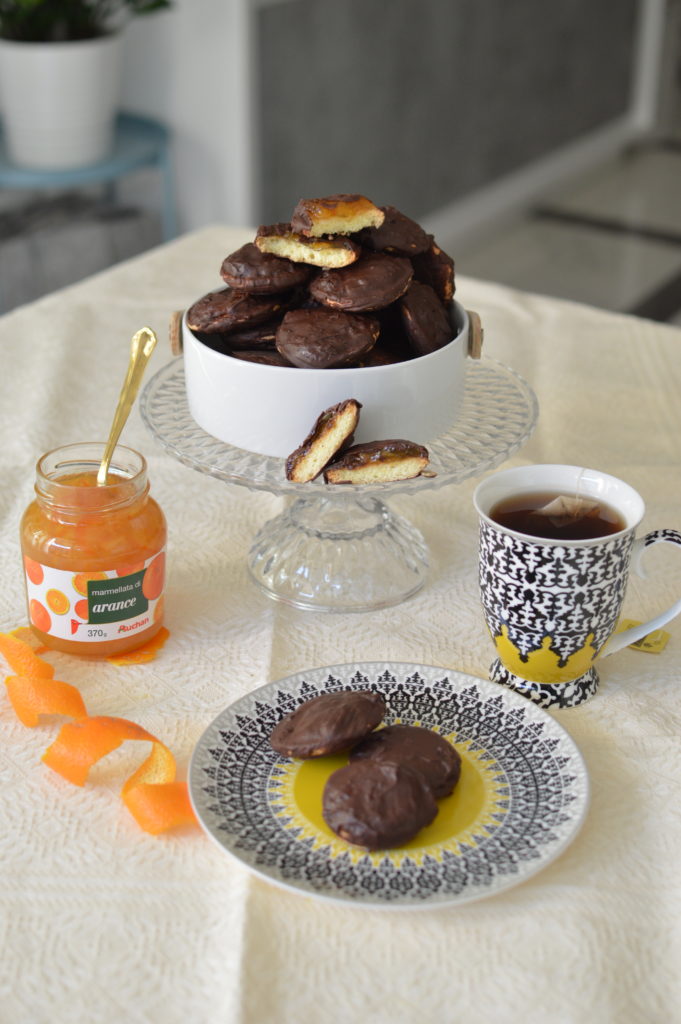 gli aranciocchi biscotti arancia e cioccolato