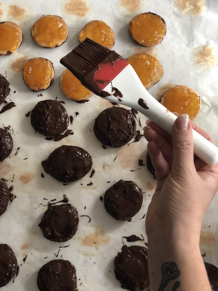gli aranciocchi biscotti arancia e cioccolato