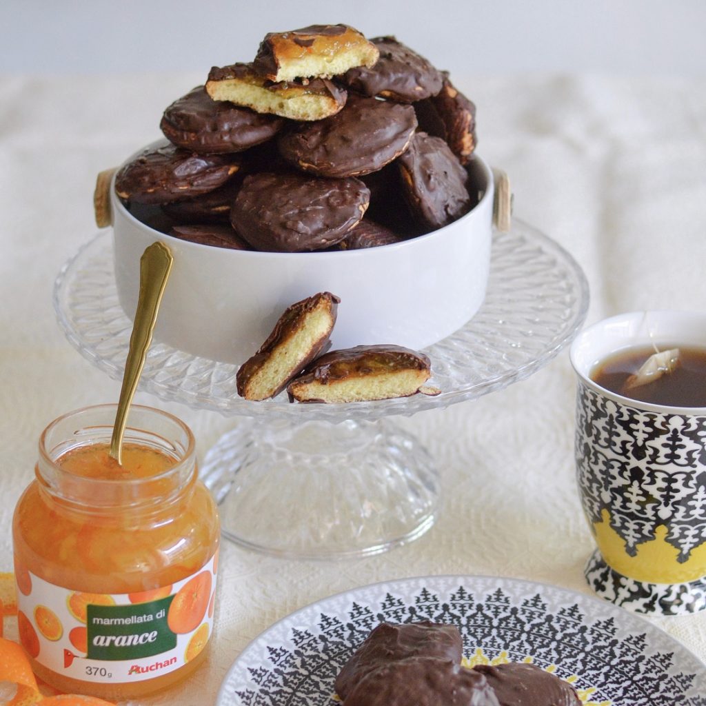 gli aranciocchi biscotti arancia e cioccolato