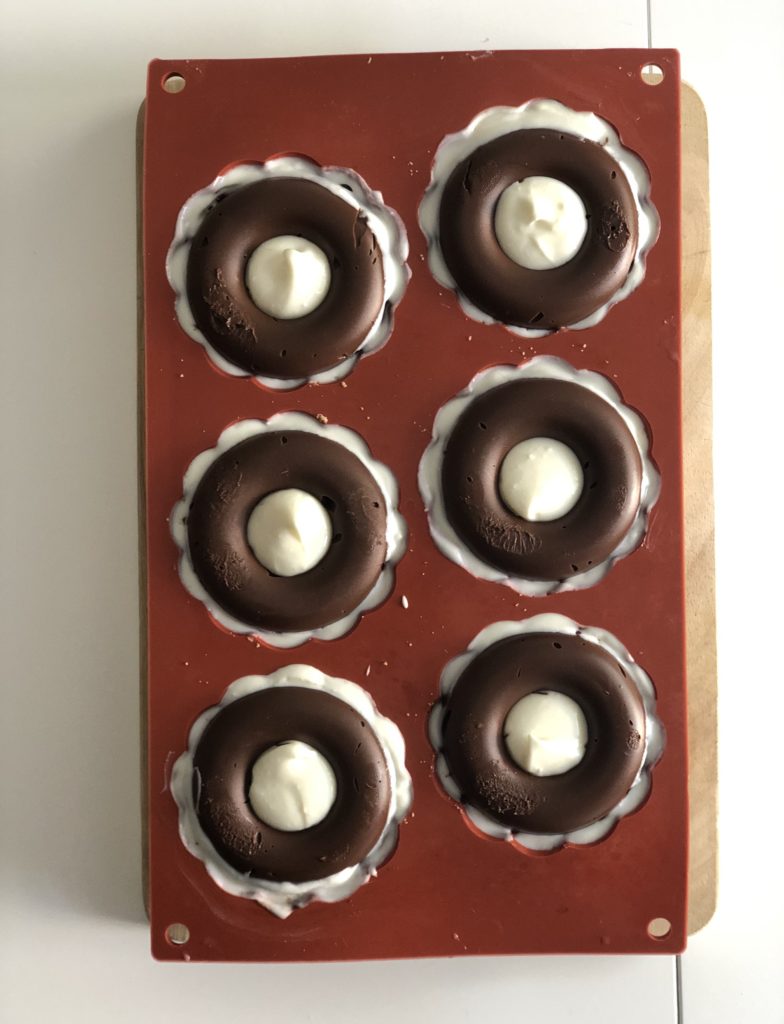 choco fragola cheesecake