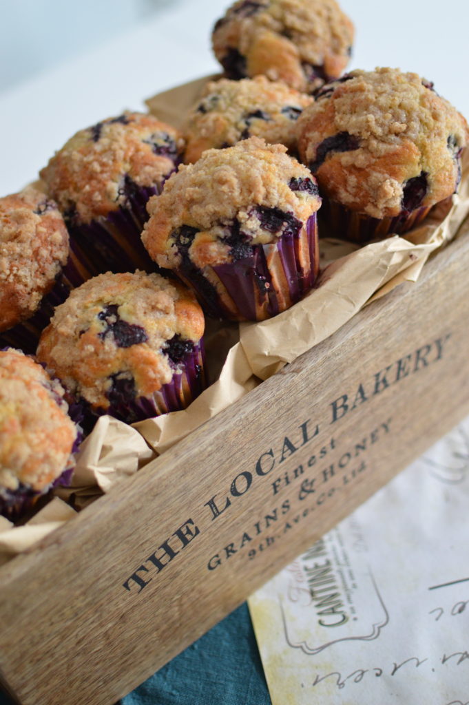 blueberry muffins