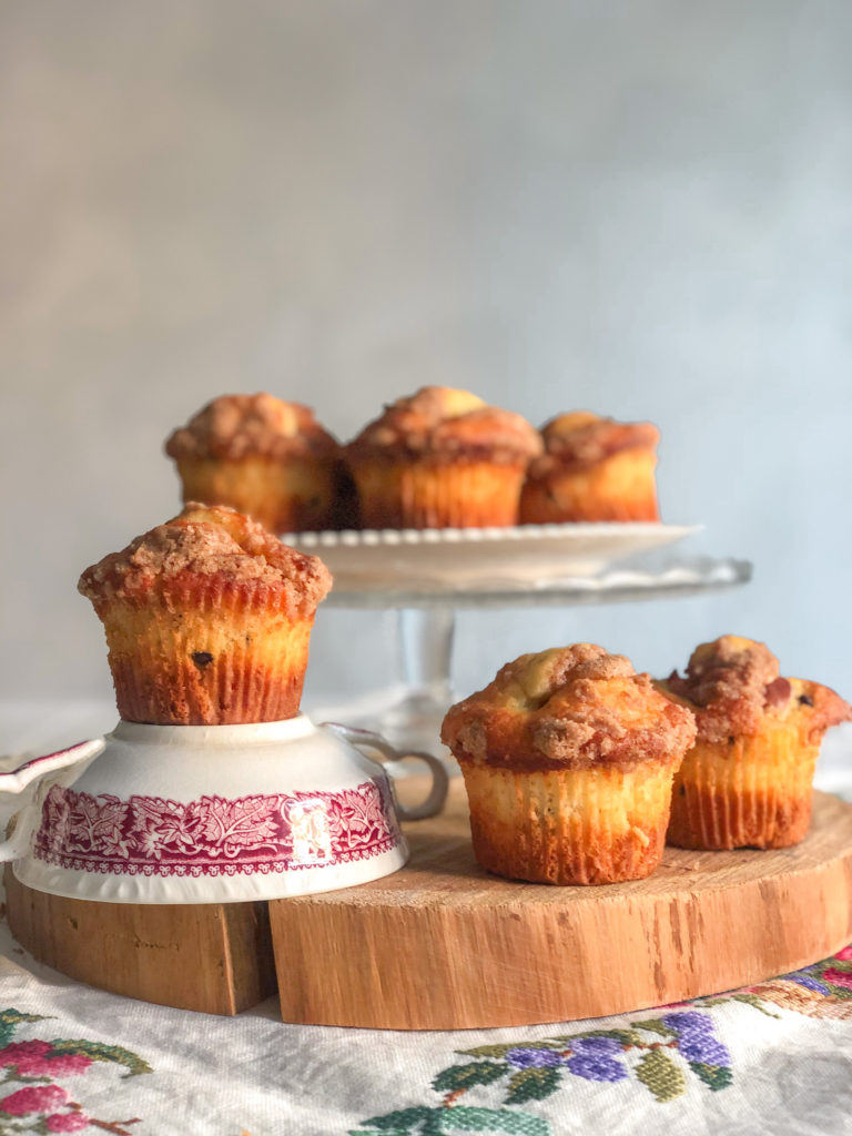 muffin mela cannella e cioccolato