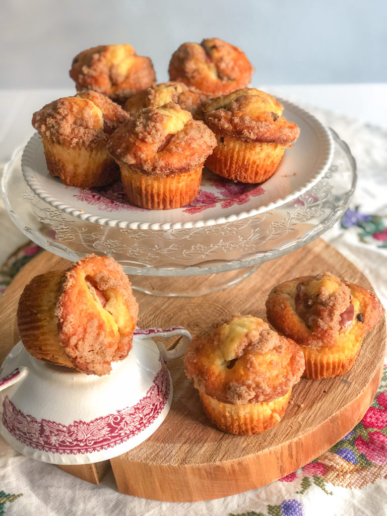 muffin mela cannella e cioccolato