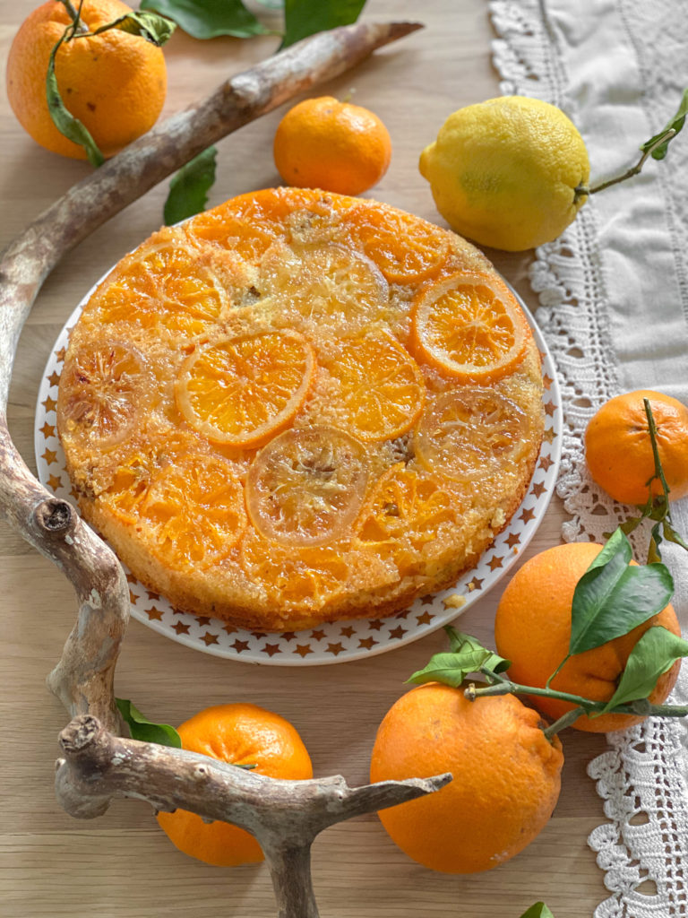 torta rovesciata agli agrumi