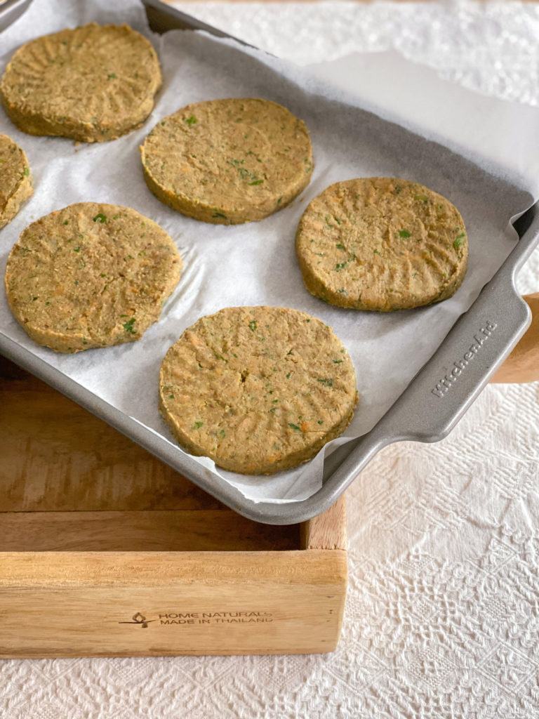 falafel e hamburger di lenticchie